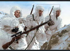 Photos of the battle for Stalingrad in color