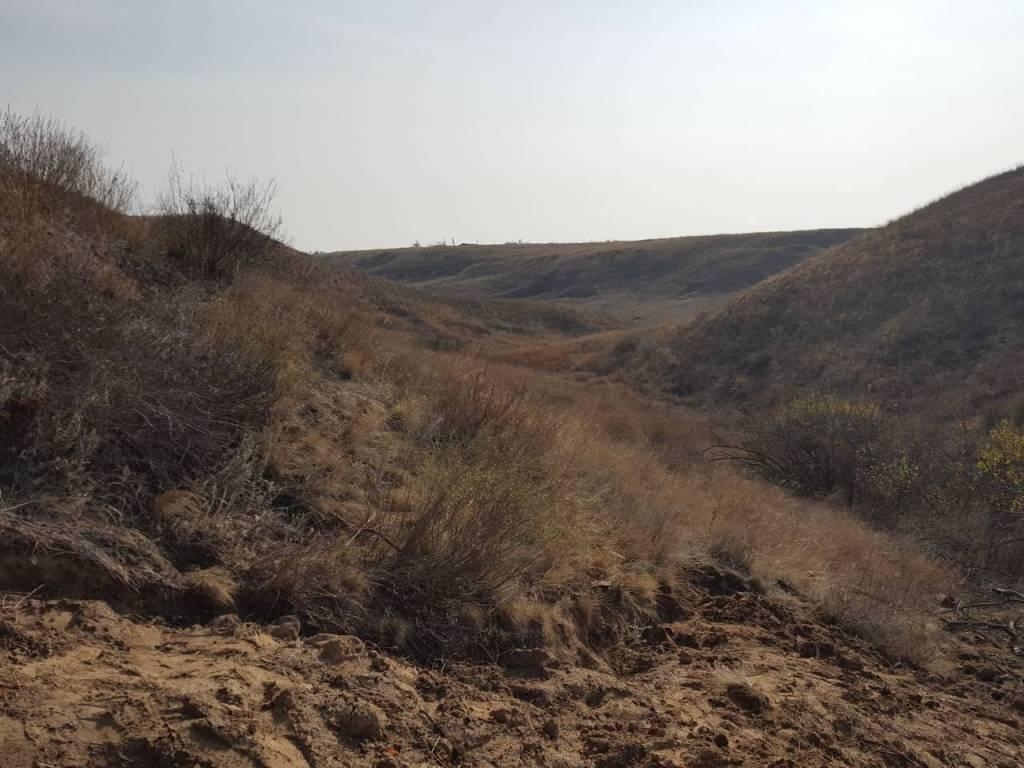 Big Arroyo, where the surrounded Germans saved themselves from cold Big Arroyo, where the surrounded Germans saved themselves from cold