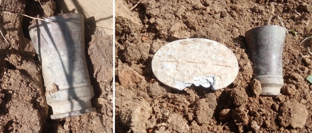 An interesting finding: a handmade engraved glass An interesting finding: a handmade engraved glass