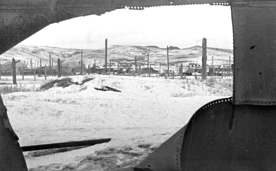 View on Mamayev Hill after the battle. December 1942.