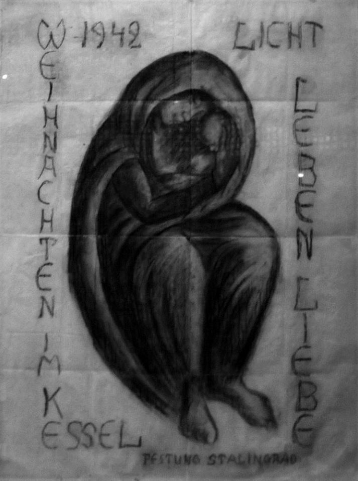 Stalingrad Madonna picture. Author- Kurt Reuber