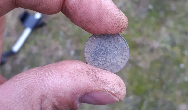 Coin 3 Reich - was found in a field In Rossoshka