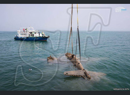 The plane from the Kerch Strait