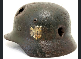 Wehrmacht helmet M40 DD / from Novorossiysk