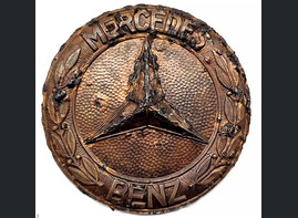 Nameplate Mercedes Benz / from Stalingrad