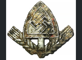 RAD cap badge / from Stalingrad