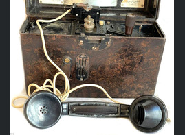 Wehrmacht field telephone / from Stalingrad