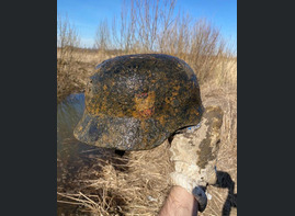 Blue Division helmet M35 DD / from Novgorod