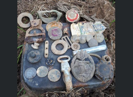 Panzer Badge and another finds
