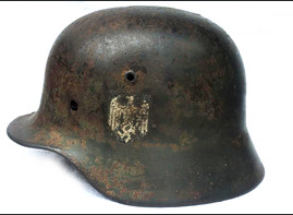 Wermacht helmet M35 DD / from Stalingrad