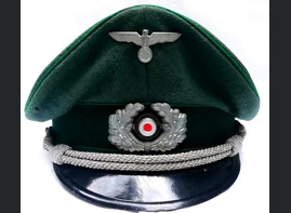 Cap of an  German officer / from Stalingrad