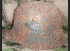 German helmet M17 / from Stalingrad