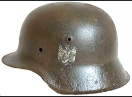 Wehrmacht helmet M42 / from Karelia