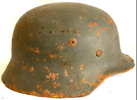 German helmet M35 / from Vitebsk