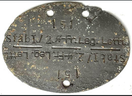 Waffen SS dogtag