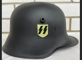 Waffen SS helmet M18, historical reenactment
