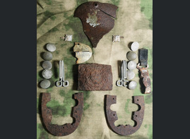 German soldier things from the shooting cell / from Stalingrad
