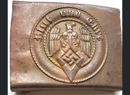 Hitler-Jugend belt buckle "Blut und Ehre" / from Stalingrad