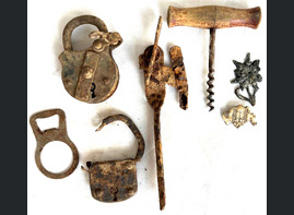 Items from german dugout / from Leningrad