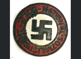 NSDAP party badge / from Königsberg