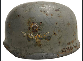 Paratrooper helmet M38 / from Leningrad