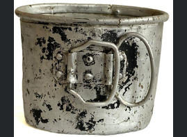 Waffen SS canteen cup / from Demyansk