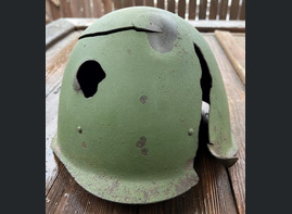 Soviet helmet SSH40 / from Karelia