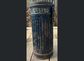 German gasmask canister / from Stalingrad 