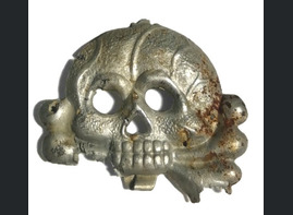 Panzer collar tab skull