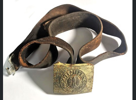 Wehrmacht belt with buckle "Gott mit Uns"
