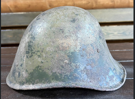 Romanian helmet / from Stalingrad 