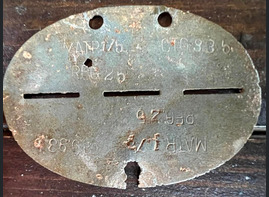 Romanian dogtag / from Stalingrad