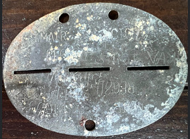 Romanian dogtag / from Stalingrad