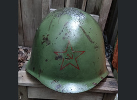 Soviet helmet SSh39 / from Leningrad 