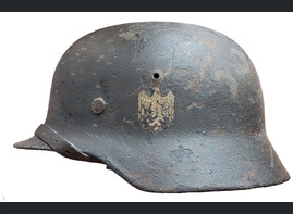 Wehrmacht helmet M35 /  Demyansk pocket