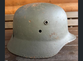 Hungarian helmet M37 / from Karelia