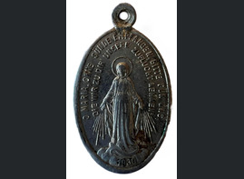 German catholic pendant / from Leningrad 