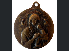 Catholic pendant / from Novgorod