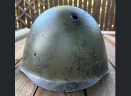 Soviet helmet SSh39 / from Novgorod