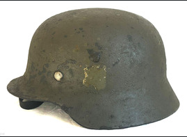 German helmet M35 / from Lake Seliger