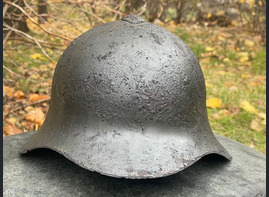 Soviet helmet SSh36 / from Vyazma