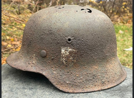 German helmet M42 / from Vyazma