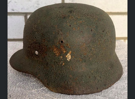 German helmet M35 / from Velikiye Luki