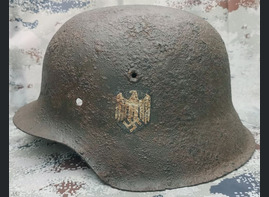 Wehrmacht helmet M42 / from Koningsberg