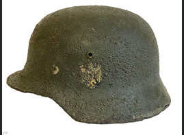 Wehrmacht helmet M35 DD / from Novgorod