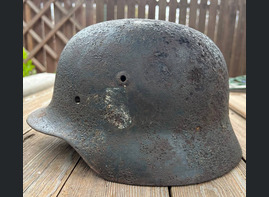 Wehrmacht helmet M35 DD / from Leningrad