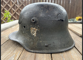 Wehrmacht helmet M16 DD / from Leningrad