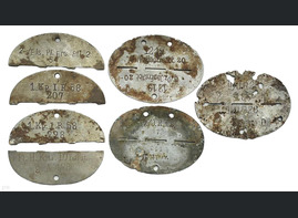 Lot of German dogtag