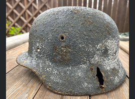 German helmet M40 / from Koninsberg 