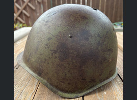 Soviet helmet SSh39 / from Stalingrad